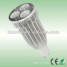 Очень горячий! Dimmable LED gu10 прожектор 9w